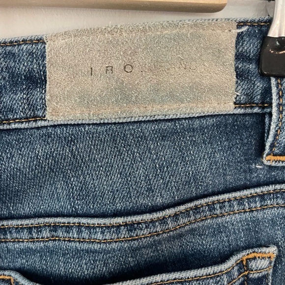 IRO Classic Blue Skinny Jeans with Stretch Fit size 25 EUC - Picture 4 of 11